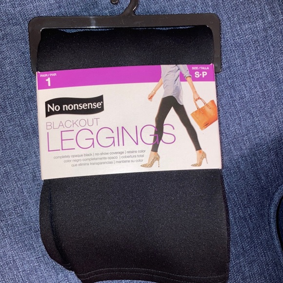 No Nonsense Pants - 🔥 Steal Deal 🔥 NWT No nonsense Blackout Leggings Size Small